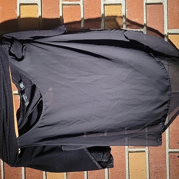 Verve Ami Black Sparkly Sweater, Size S - Picture 6 of 6